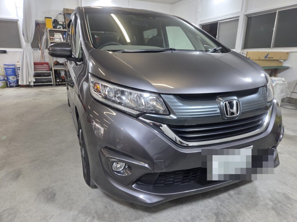 ホンダ フリード カーフィルム（スモーク）施工｜新潟市東区